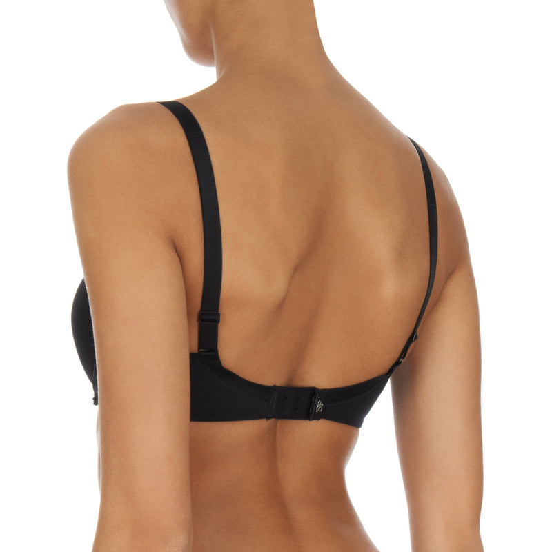 Andora 3D spacer t-shirt bra, Black