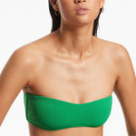 Isla Rib Bandeau Bikini Top