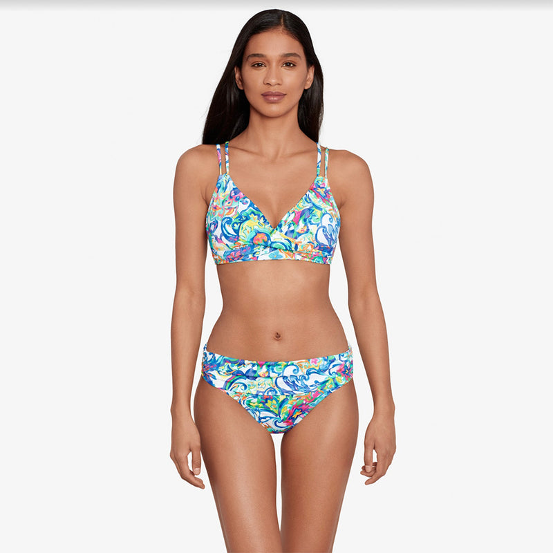 Watercolour Paisley Band Bikini Bottom