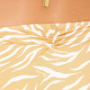 Maia Gold Zebra Bikini Bottom