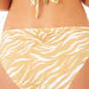 Maia Gold Zebra Bikini Bottom