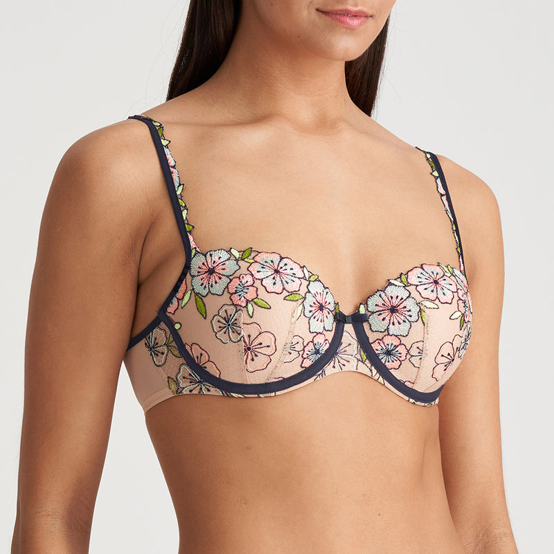 Raia Autumn Leaf Balconette Padded Bra