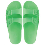 Bahia Green Fluo Candy Scented Sandals