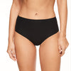 Chantelle Soft Stretch high waisted thong | SHEEN UNCOVERED, Black