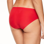 Chantelle Soft Stretch brief back | SHEEN UNCOVERED, Poppy Red
