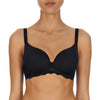 Caresse 3D spacer t-shirt bra, Black