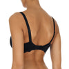 Caresse 3D spacer t-shirt bra, Black