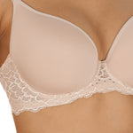 Caresse 3D spacer t-shirt bra, Nude