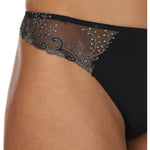 Delice thong, Black