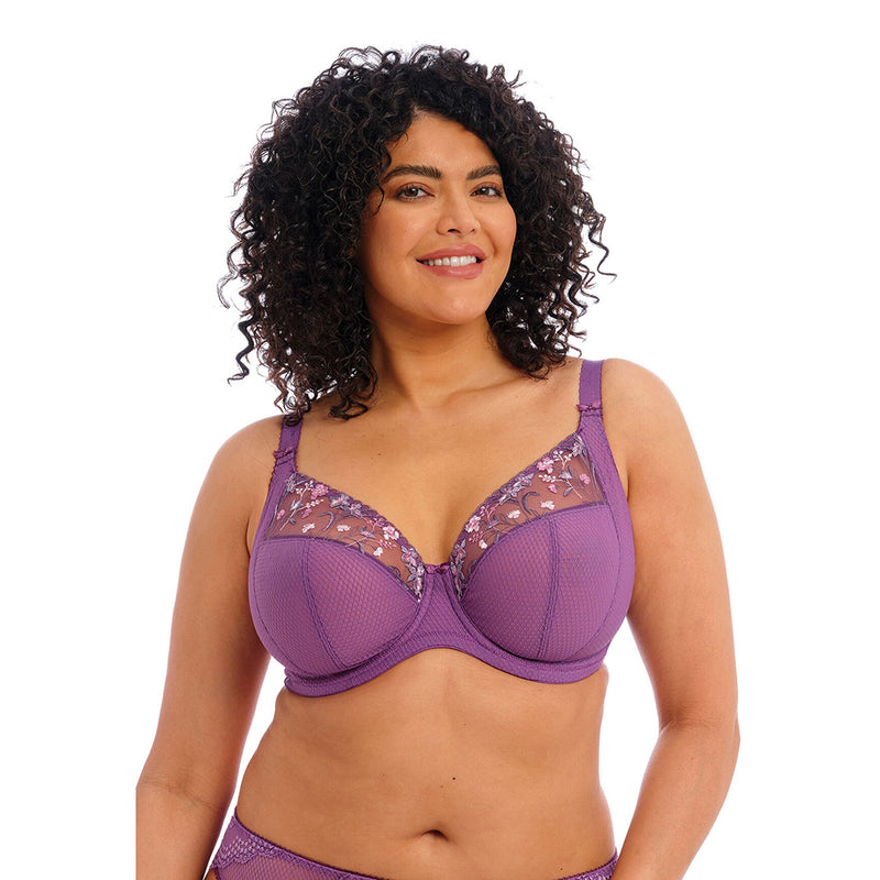 Charley Pansy Underwire Plunge Bra