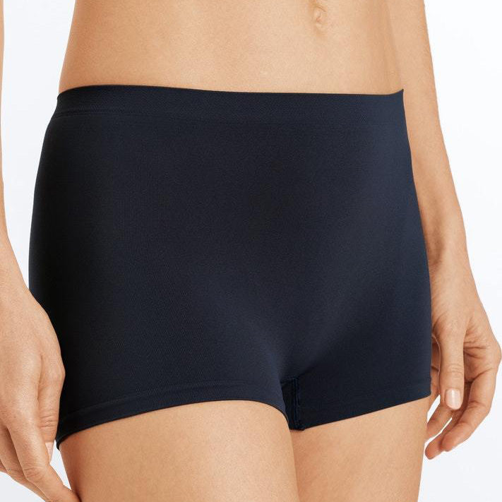 Touch Feeling Navy Boyleg Shorts