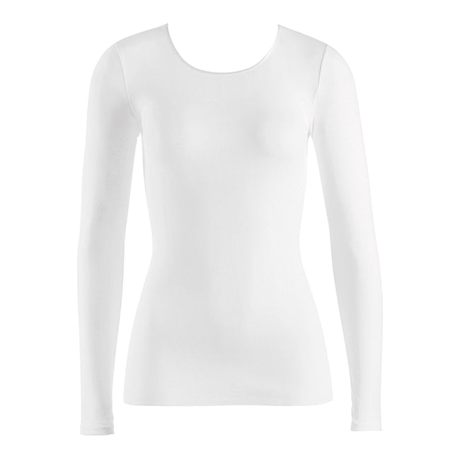 Cotton Seamless Long-Sleeved Top