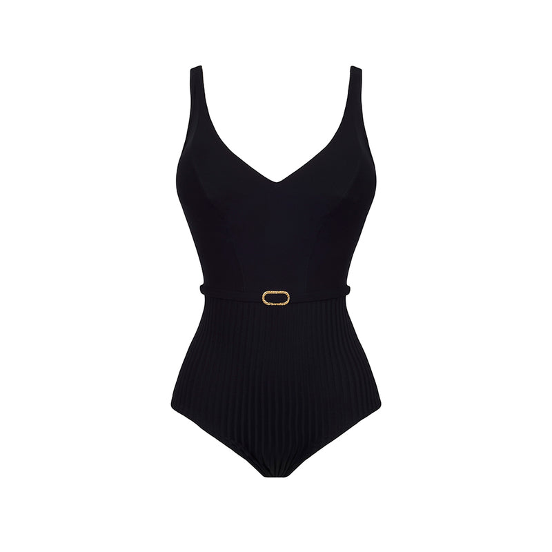 Iconic V Neck Non Wired Swimsuit