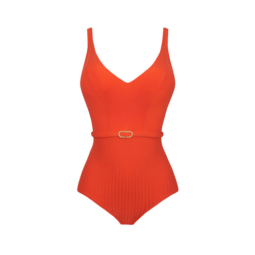 Iconic V Neck Non Wired Swimsuit