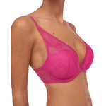 Maddie Fuchsia Purple Plunge T-Shirt Bra