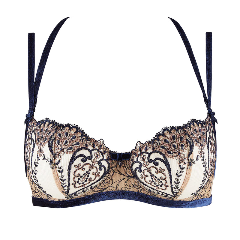 Coeurs Enlaces Nightfall Half Cup Bra