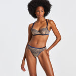 Coeurs Enlaces Nightfall Half Cup Bra