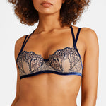 Coeurs Enlaces Nightfall Half Cup Bra
