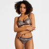 Coeurs Enlaces Nightfall Half Cup Bra