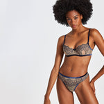 Coeurs Enlaces Nightfall Half Cup Bra