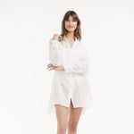 Jessie White Cotton Shirt