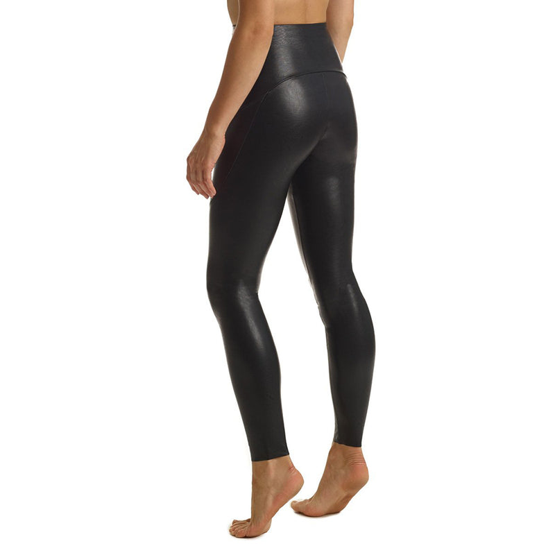 Faux leather leggings with pockets hotsell
