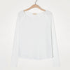 white long sleeve t shirt