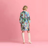 Botanical Blue Dress