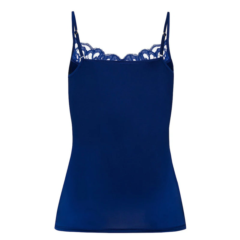 Mae Space Blue Spaghetti Top