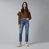 Patti High Rise Straight Vintage Jeans