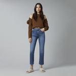 Patti High Rise Straight Vintage Jeans