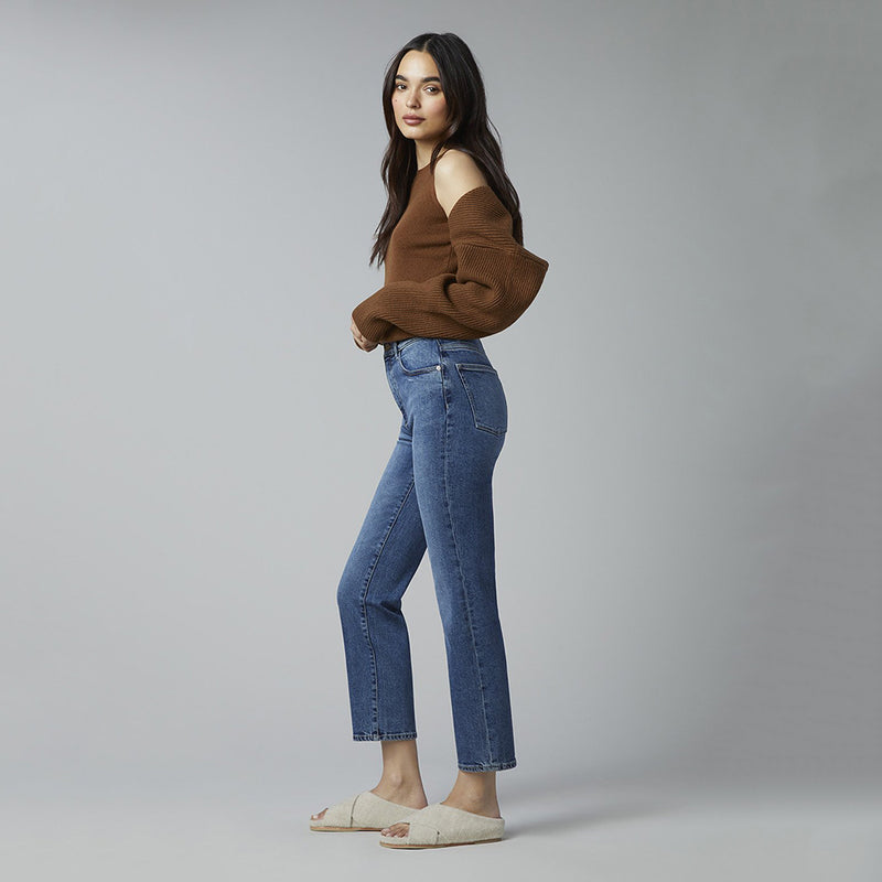 Patti High Rise Straight Vintage Jeans