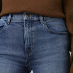 Patti High Rise Straight Vintage Jeans