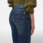 Roxanne Luxe Vintage Mood Indigo Mid Waist Slim Jeans