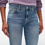 Roxanne Luxe Vintage Never Better Mid Waist Slim Jeans