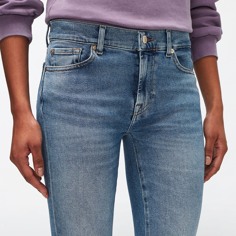 Roxanne Luxe Vintage Never Better Mid Waist Slim Jeans