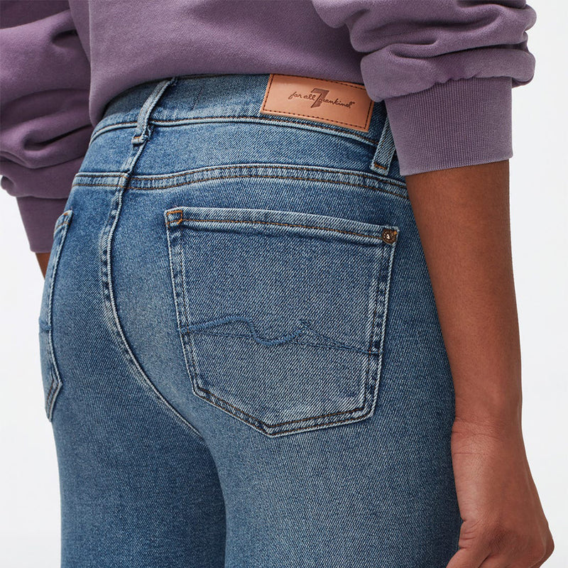 Roxanne Luxe Vintage Never Better Mid Waist Slim Jeans