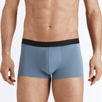 Hanro Micro Touch Boxer Briefs | SHEEN UNCOVERED, lake