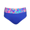 Karpen Electric Blue Fold Bikini Bottom