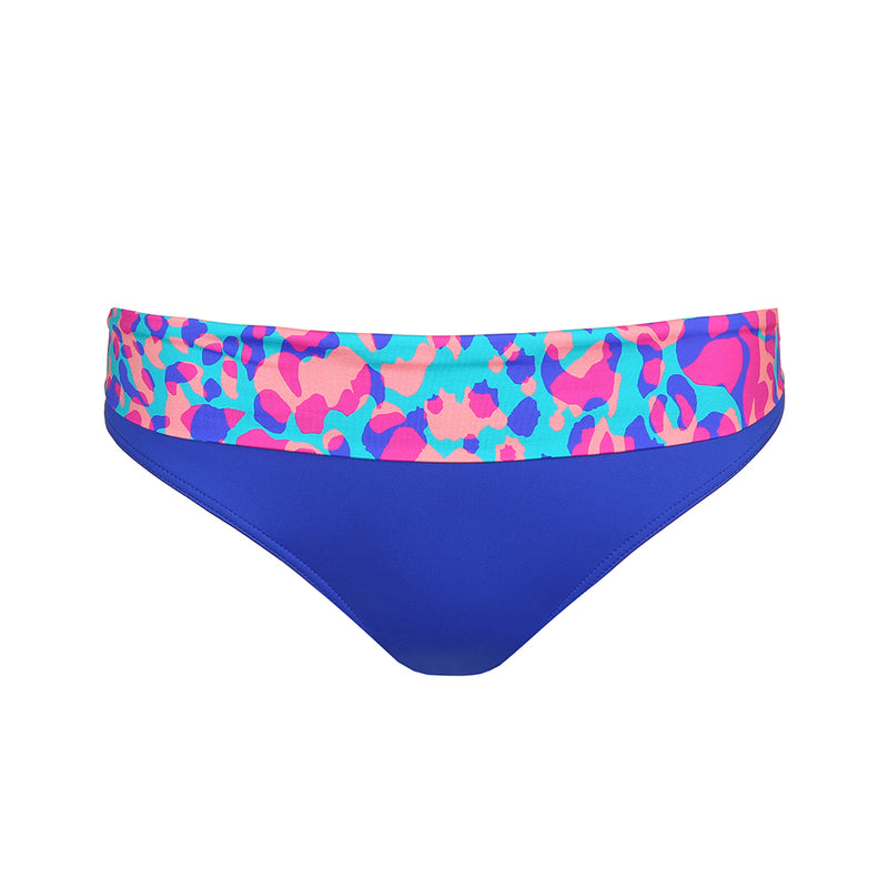 Karpen Electric Blue Fold Bikini Bottom