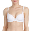 Avero sweetheart t-shirt bra, White