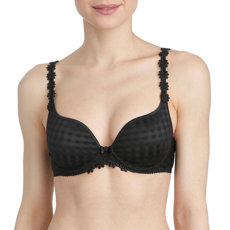 Avero sweetheart t-shirt bra, Black