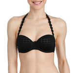 Avero Balconette t-shirt bra 0100419 halter neck , Black