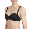 Avero Balconette t-shirt bra 0100419 side, Black