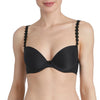 Tom best selling t-shirt bra, Charcoal