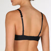 Tom balconette t-shirt bra Cup A - F back view, Charcoal