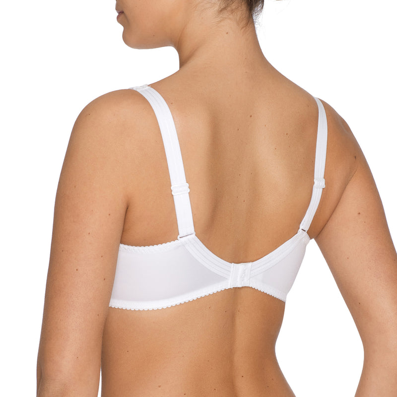 Deauville full cup bra, White