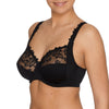 Deauville full cup bra, Black