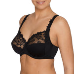 Deauville full cup bra, Black