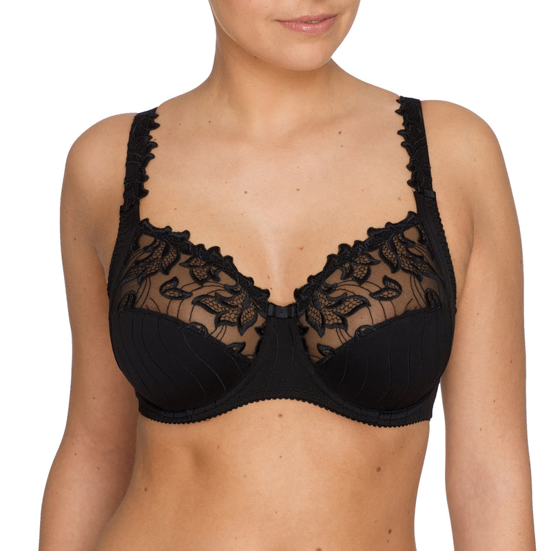 Deauville full cup bra, Black